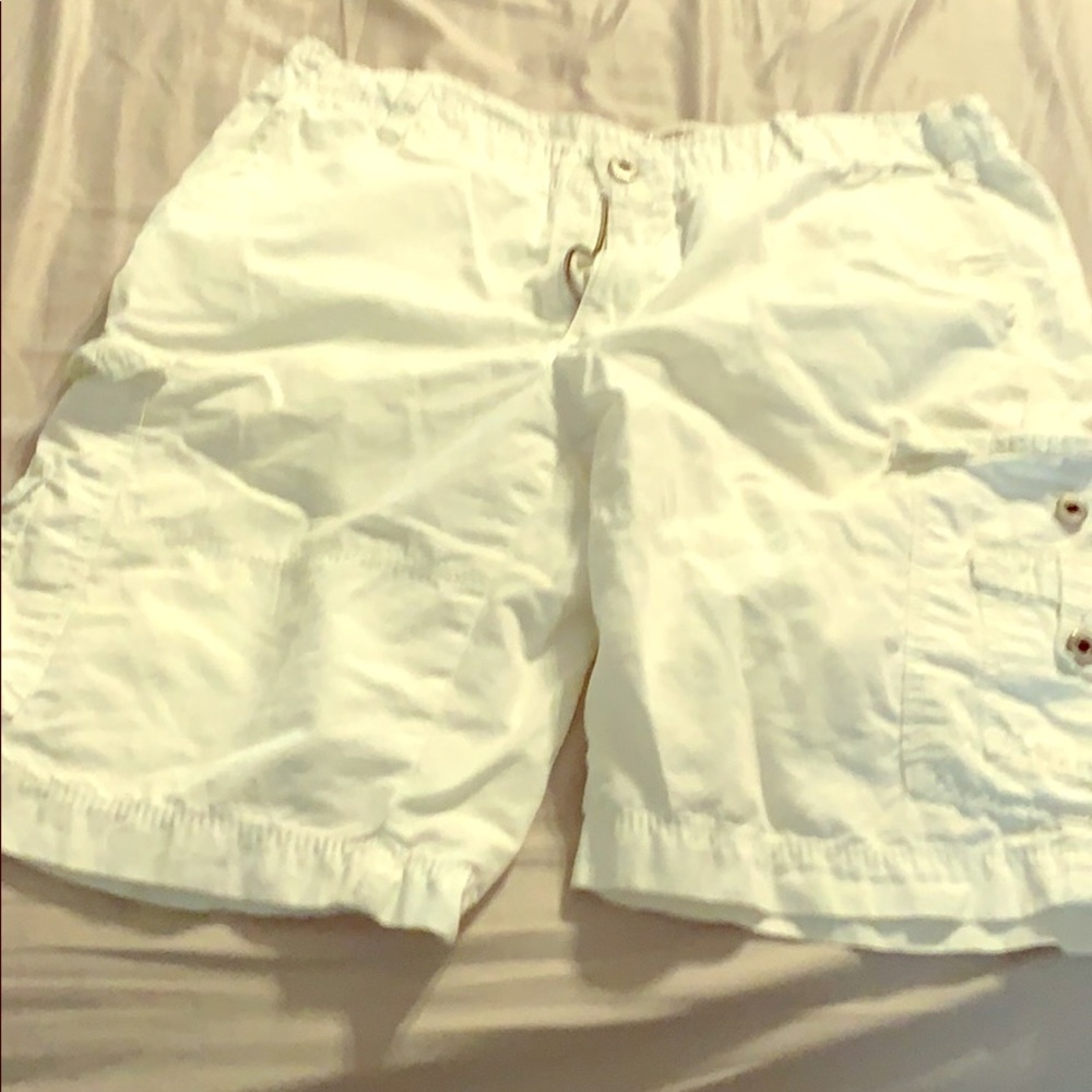 Express cargo dress shorts